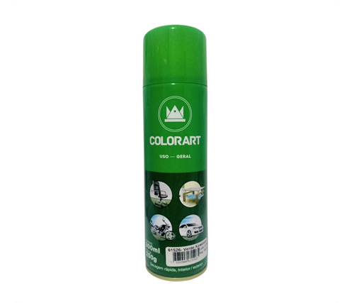 Tinta Spray Verde Kawasaki Uso Geral Colorart 300ml