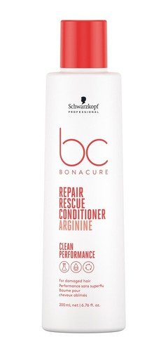 Bonacure Clean Performance Repair Rescue Condicionador 200ml