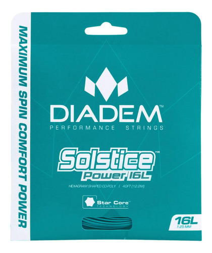 Corda Diadem Solstice Power 16l 1.25mm Azul Set Individual