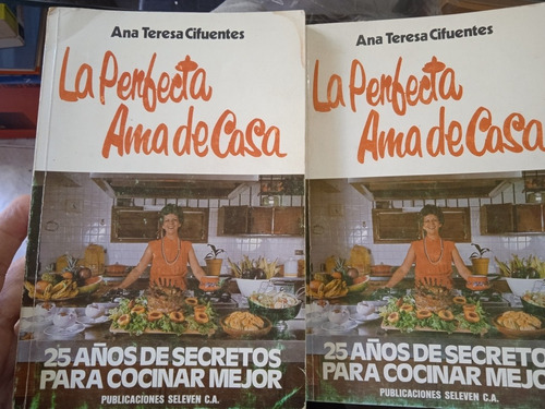 La Perfecta Ama De Casa 2 Tomos (cocina Venezolana) 