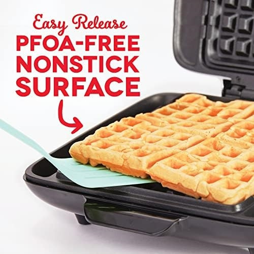 Máquina Para Hacer Waffles Sin Goteo De Lujo Dash De 1200 W