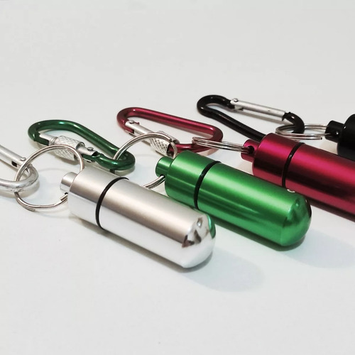 Arturito Llavero Pastillero Cuchara Extensible Sniffados Color Negro