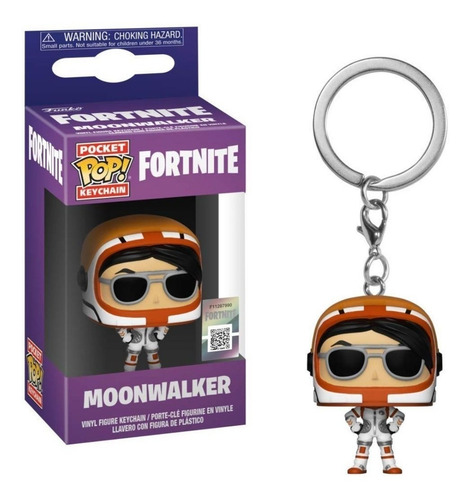 Funko Pop Keychain Llavero Moonwalker Fortnite