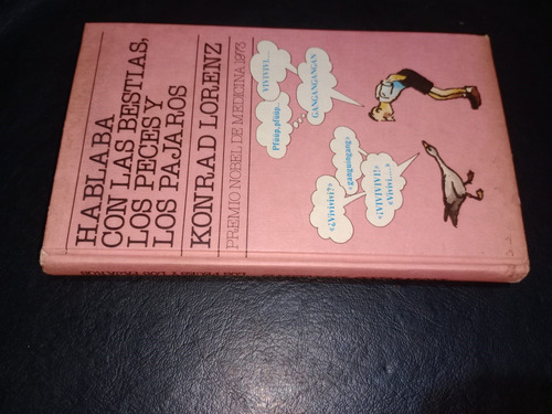 Libro Hablaba Con Bestias Peces Pájaros Konrad Lorenz