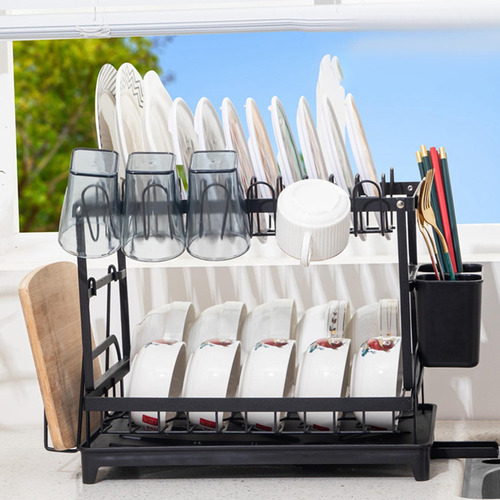 Escurridor De Platos Escurridor De Platos De 2 Niveles Con