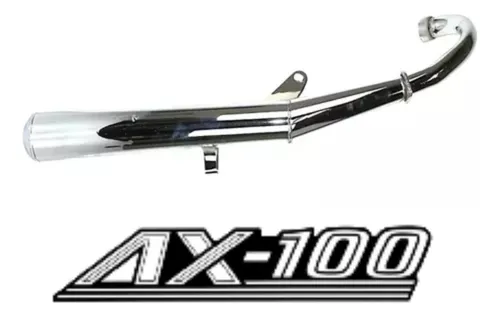 Exosto Mofle Suzuki Ax 100 Ax100 Tubo Escape