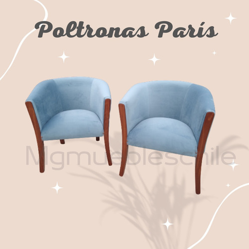 Sitial Poltrona París X 2  Sillón 