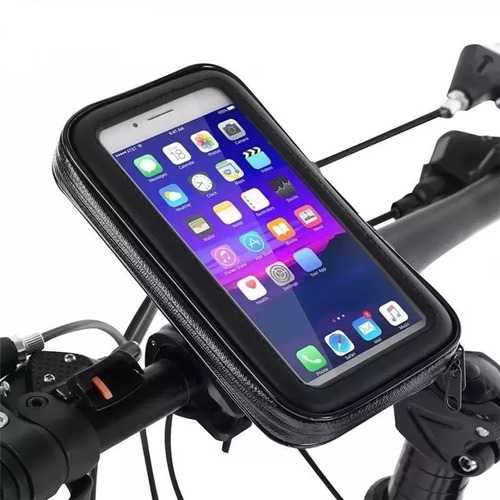 Soporte Estuche De Celular Para Bicicleta Táctil Impermeable