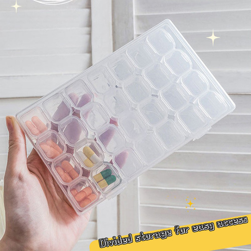 Caja De Almacenamiento De Joyas Transparente Para Ensamblaje