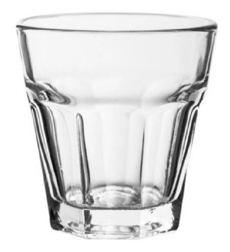 Imagen 2 de 6 de Vaso Vidrio Facetado Rigolleau Oslo 150ml Soda Restaurnt X72