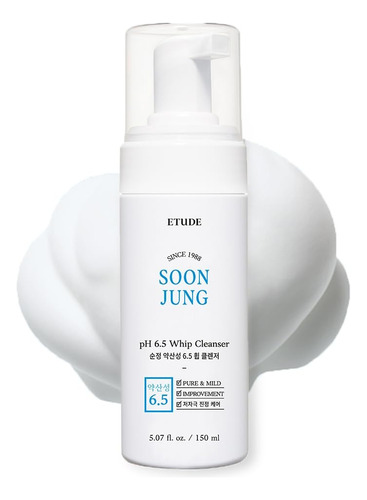 Etude House Soon Jung Ph 6.5 Whip Cleanser 150ml