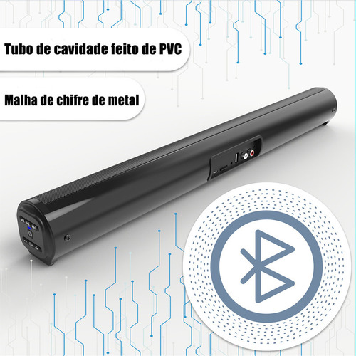 Barra De Som Home Theater Estéreo Alto-falante Bluetooth 10m