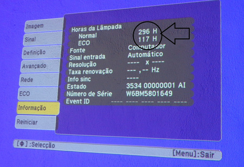 Projetor Epson Powerlite S18+ 3000lm- Usado E Funcionando Preto (Usado)