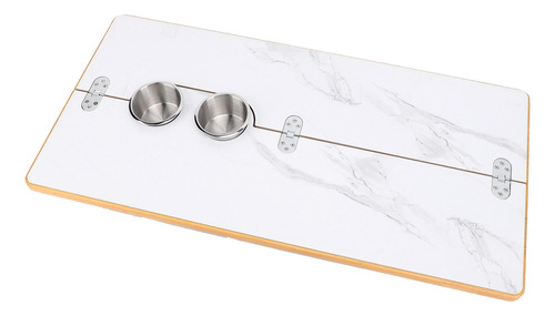 Mesa Plegable De Madera De 15.75 X 31.5 Pulgadas, Plegable S