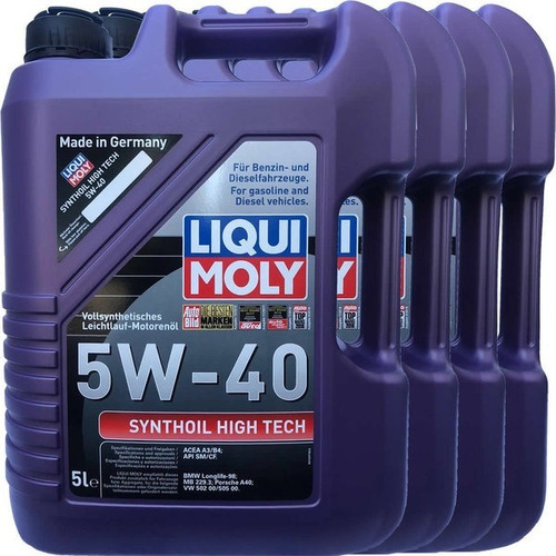 Liqui Moly Synthoil High Tech 5w-40 5 Litros Deporte