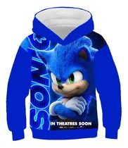 Comprar Sudaderas Con Capucha Para Niños Super Sonic De Moda