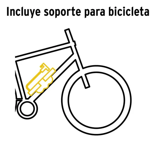 Mini bomba manual para bicicleta 2025 truper