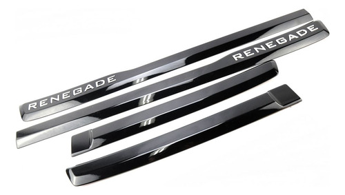 Jogo De Frisos Laterais Carbon Black Renegade Jeep 7093551 J