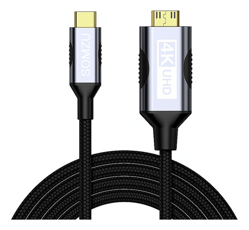 Cable Usb-c A Mini Hdmi Para Kyy, Arzopa, Mnn Monitor Portat