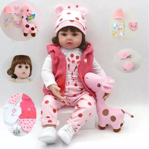 Bebe Reborn Bonita Girafinha Acessorios Brindes Envio Ja Suzi Shop Bebe Reborn Bonita Girafinha Acessorios Brindes Envio Ja Suzi Shop