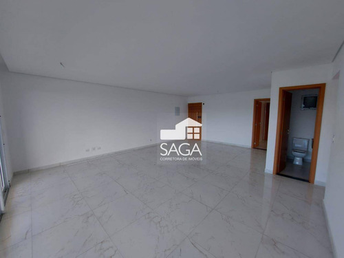 Imagem 5 de 30 de Uma Das Melhores Vistas Da Cidade! Apartamento Com 3 Dormitórios À Venda, 147 M² Por R$ 1.550.000 - Canto Do Forte - Praia Grande/sp - Ap4000