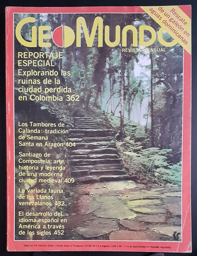 Revista Geomundo / Rescate De Un Galeón En Aguas Dominicanas