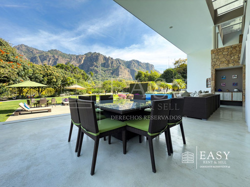 Casa De Lujo En Valle De Atongo, Tepoztlán