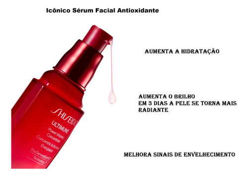 Shiseido Ultimune Power Infusing Concentrate 50ml Tipo De Pele Todo Tipo De Pele