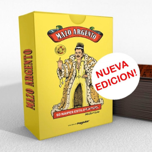 Mazo Argento - Naipes Argentinos Juego Poppular Previa Truco