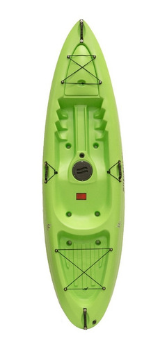 Kayak Sit On Top Kai Combo 1 Cajon Respaldo Rigido Posa Caña Color Verde