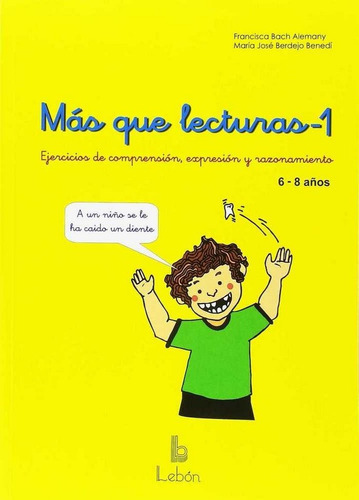 Mas Que Lecturas-1, De Bach Alemany, Francisca. Editorial Lebón, Tapa Blanda En Español