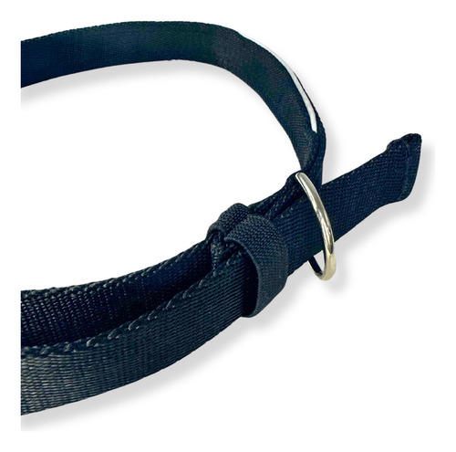 Cinturon De Paseo Manos Libres Perros Adiestramiento Natcan Color Negro Tamaño del collar S