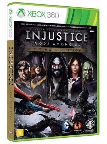 Injustice Ultimate Edition - Midia Fisica Lacrado - Xbox 360