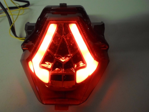 Imagen 5 de 6 de Stop Luz Trasera Rojo Direccionales Yamaha R3 Mt-03 Fz 07