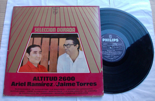 Ariel Ramirez - Jaime Torres -  Altitud 2600 * Vinilo Vg +