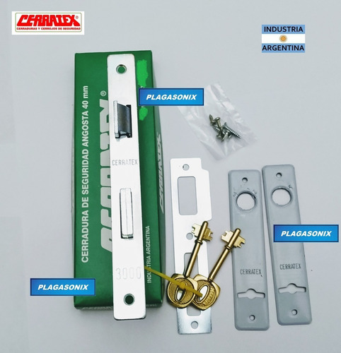 Cerradura Cerratex 3000 Angosta Simil Trabex 610 Kallay 3002