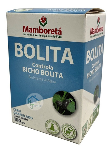 Mamboretá Bicho Bolita Crustacicida Cebo Granulado 100g