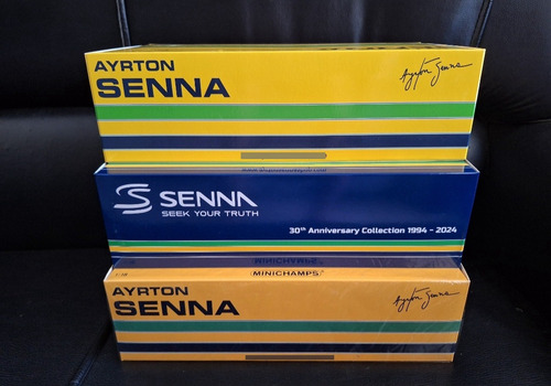 F1 Mclaren Mp4/5b, Lotus 97t Mônaco Ayrton Senna 1/18 Amarelo