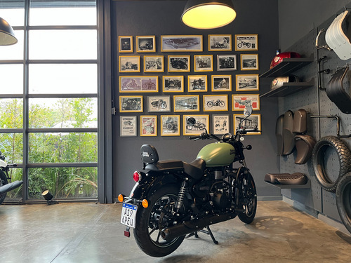 Royal Enfield Meteor 350 Fireball Matt Green Usada