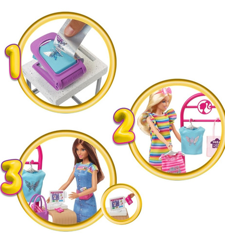 Muñeca Barbie Creaciones. Diseña Más De 150 Accesorios