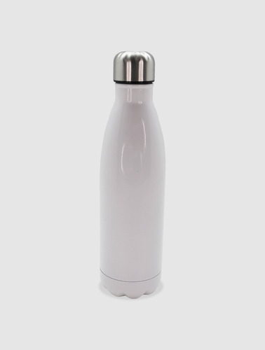 Botella Blanca Acero Uso Personal Morph