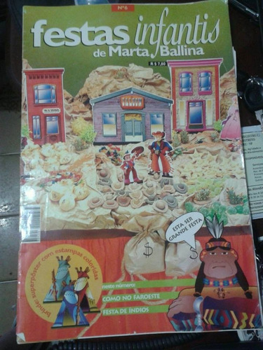 Festas Infantis De Marta Ballina Nº 6 Faroeste / Índios
