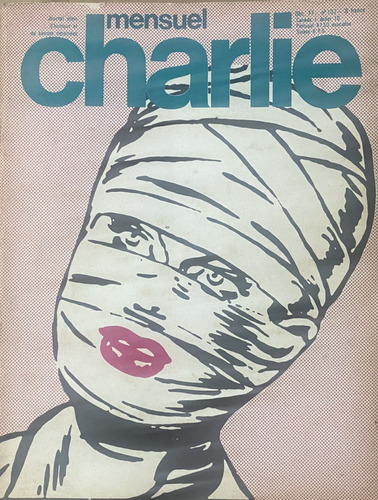 Charlie Nº 107 Revista Comic Francia, Pichard, 1977 K5