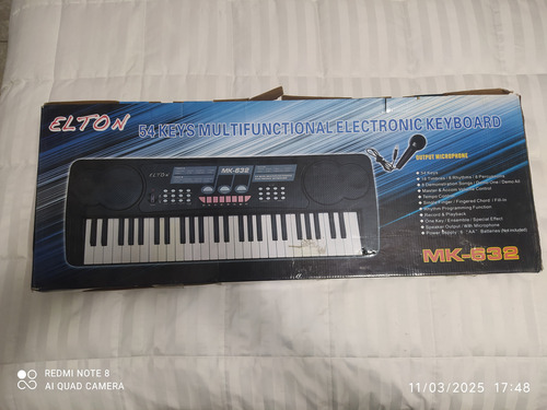 Teclado Elton Mk 632 Color Negro Negro (Usado)