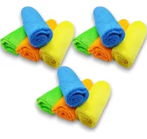Comprar Pack 12 Paños Microfibra Multiuso Limpieza Auto Hogar Lavado