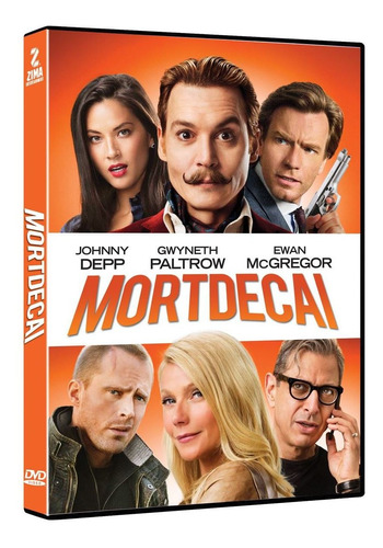 Mortdecai Película Dvd