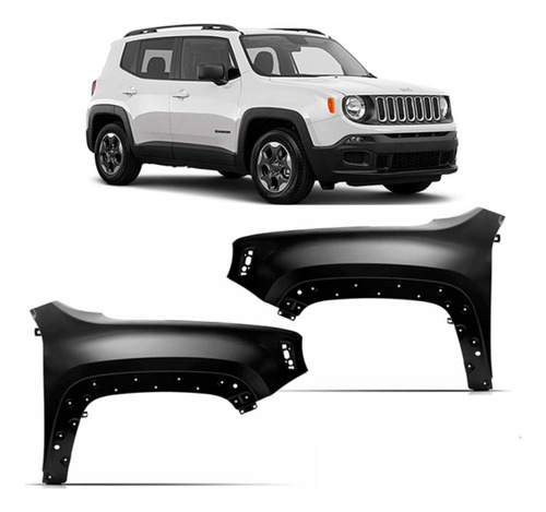 Guardabarro Jeep Renegade 15/24 Izq