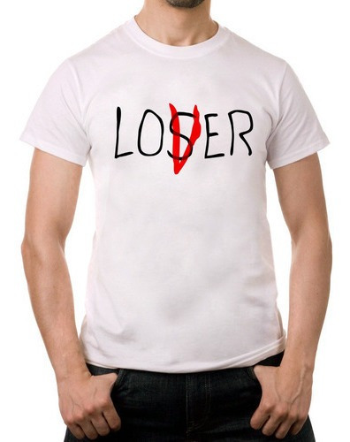 Imagem 1 de 2 de Camiseta Loser Lover It Filme - Malha 100% Algodão