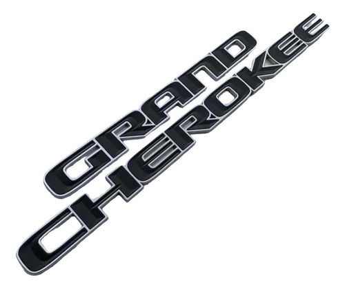 Emblema Grand Cherokee Jeep Lateral 1 Unidad