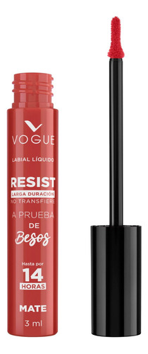 Labial Liquido Vogue Resist Disfruta